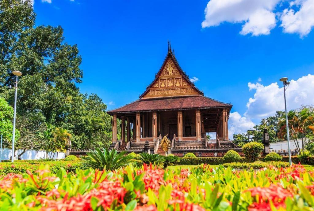San Jiang Grand Hotel Wientian Zewnętrze zdjęcie